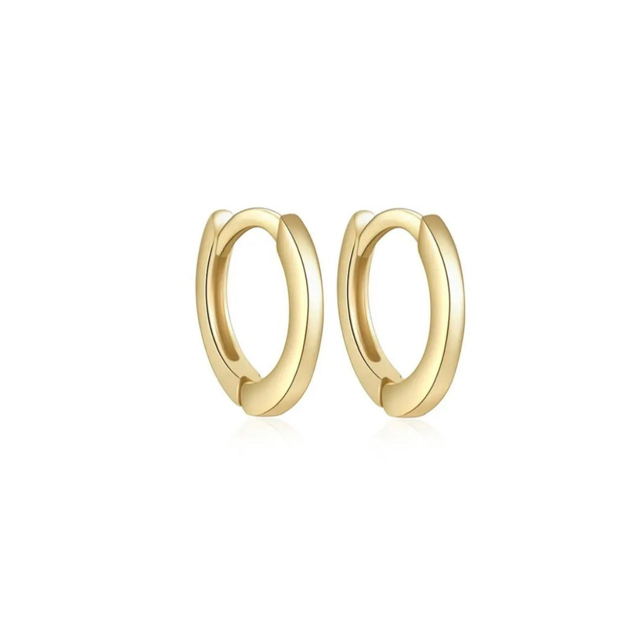 COMBO HOOP ZIRCONIAS DORADO