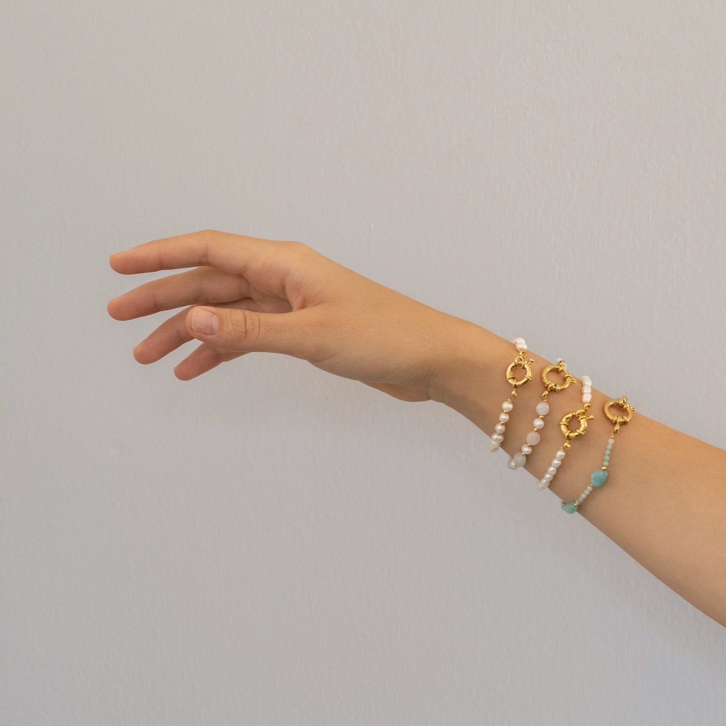 PULSERA PEARLS LAVARDIN