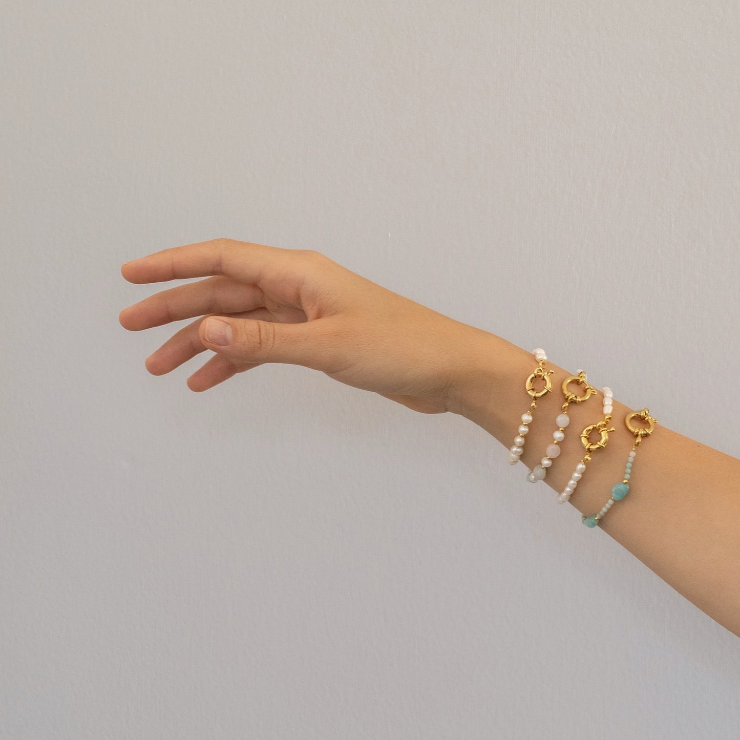 PULSERA PEARLS N STONE NANTES