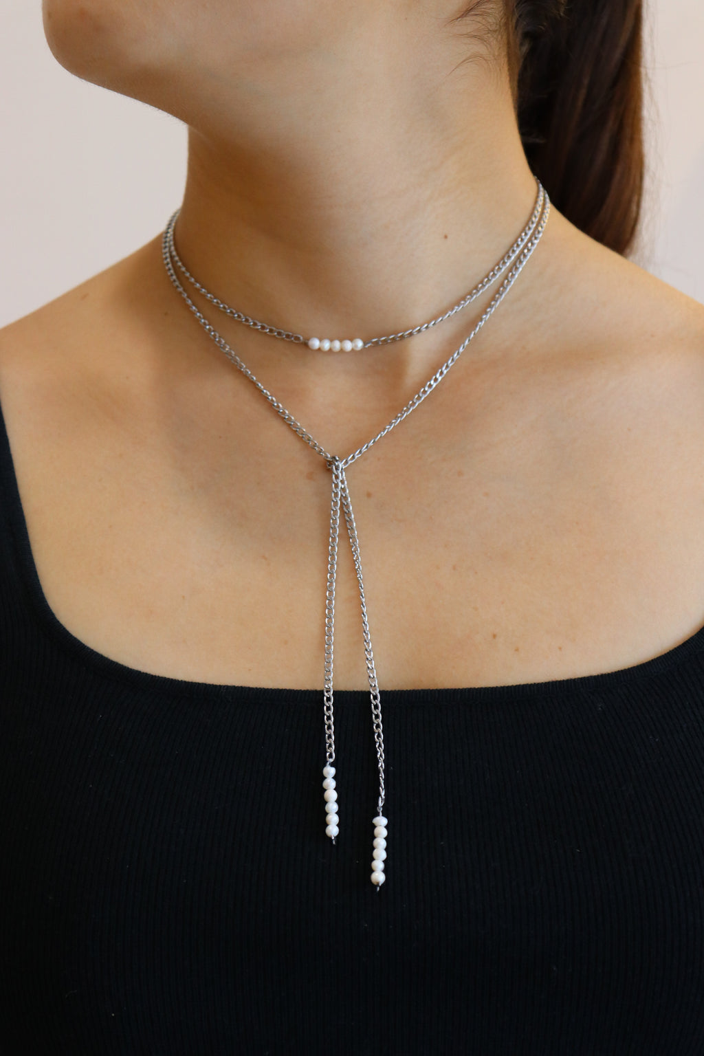COLLAR CINCO PERLAS