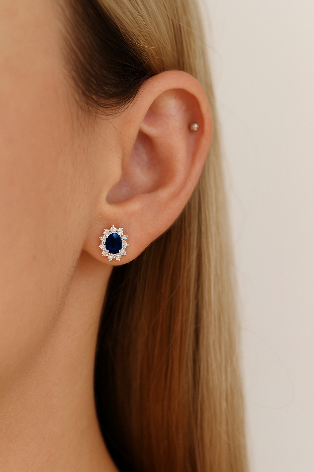 ARETES FIESTA AZUL