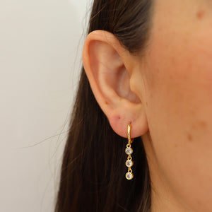 ARETES LARGOS CUATRE
