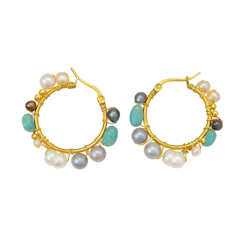 ARRACADAS TURQUOISE