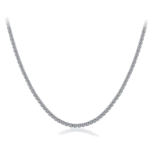 COLLAR PLATA TENIS