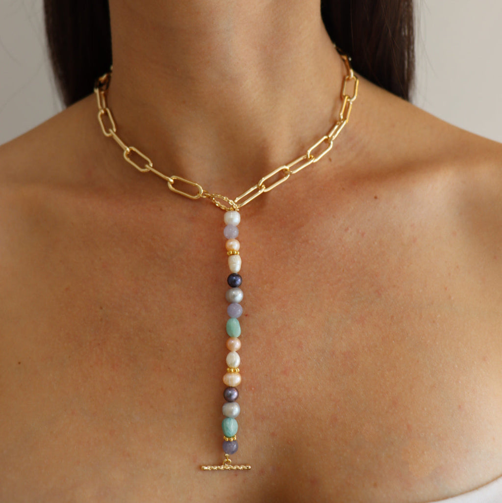COLLAR 2 EN 1 TURQUOISE BLEU