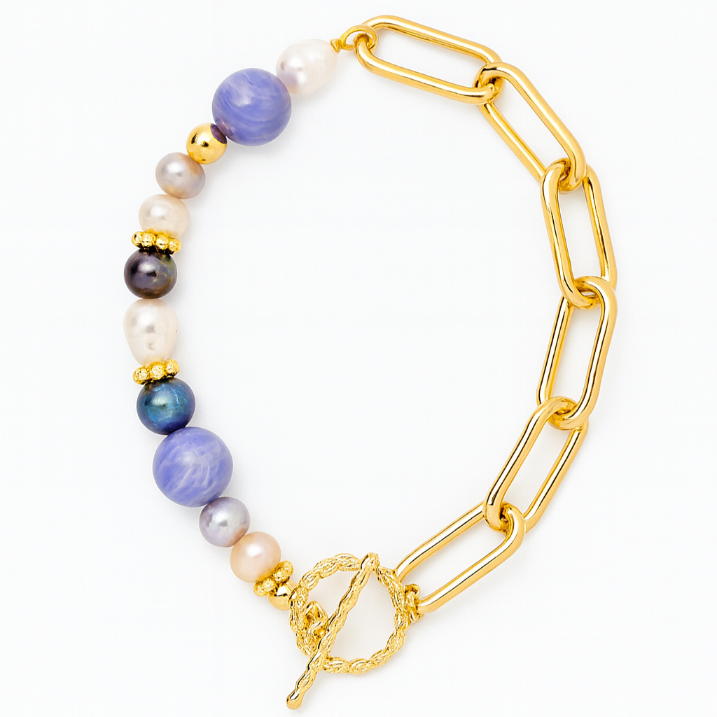 PULSERA TURQUOISE MAUVE