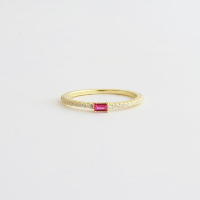 ANILLO PLATA CHURUMBELA ZIRCONIA ROSA