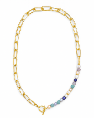 COLLAR 2 EN 1 TURQUOISE BLEU