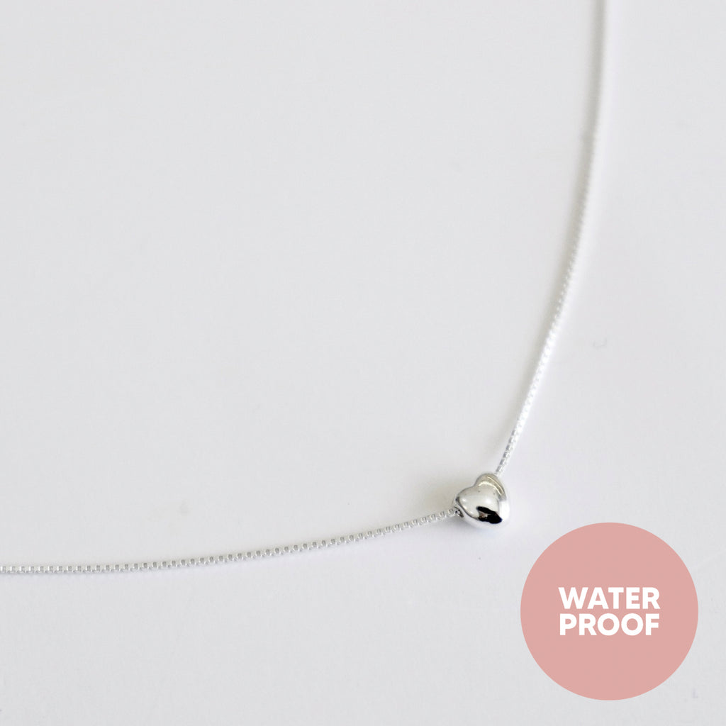 COLLAR DE PLATA BABY COEUR