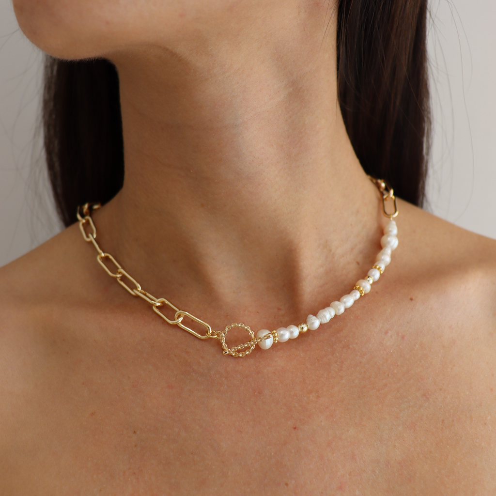 COLLAR 2 EN 1 TURQUOISE BLANC