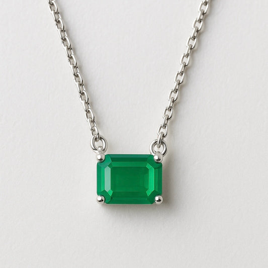 COLLAR PLATA VERT