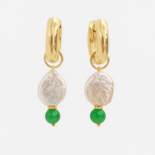 CHUNKY HOOPS VERDE