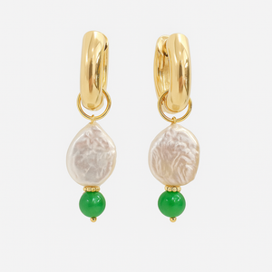 CHUNKY HOOPS VERDE