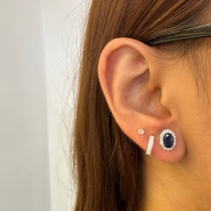 ARETES UNIQUE AZUL