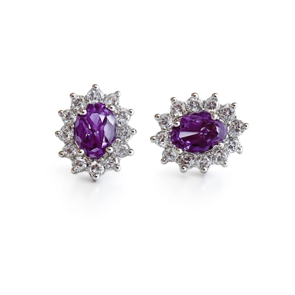 ARETES LUEUR MORADO