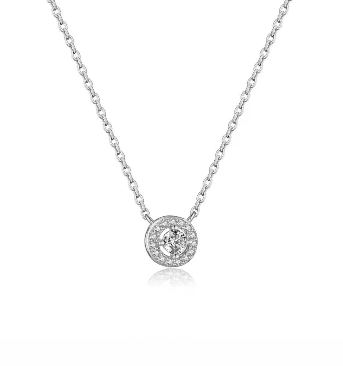 COLLAR PLATA SHINE