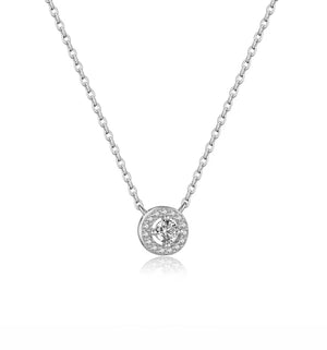 COLLAR PLATA SHINE