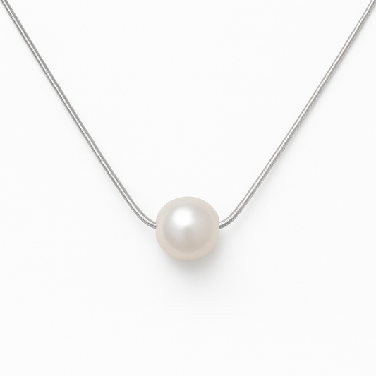 COLLAR PERLA PERFORADA