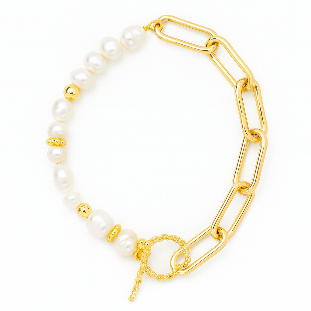PULSERA TURQUOISE BLANC