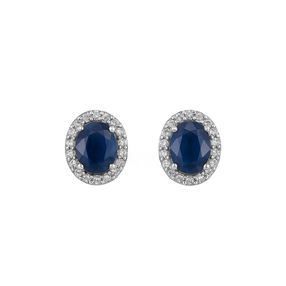 ARETES UNIQUE AZUL