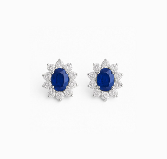 ARETES FIESTA AZUL