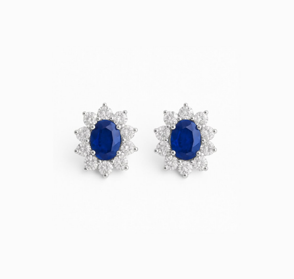 ARETES FIESTA AZUL