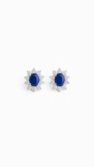 ARETES FIESTA AZUL