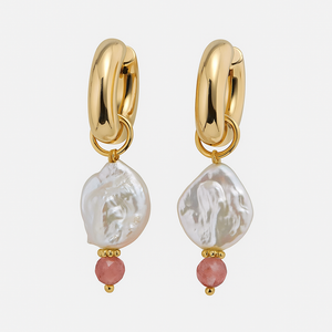 CHUNKY HOOPS ROSA