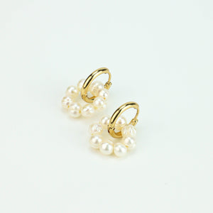CHUNKY HOOPS PERLAS