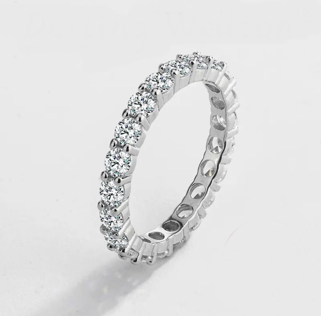 ANILLO PLATA ZIRCONIAS