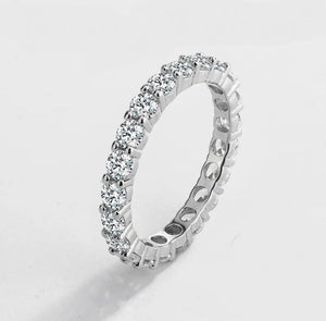 ANILLO PLATA ZIRCONIAS