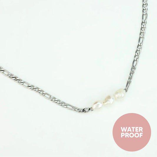 CHOKER ESLABONES PLATEADO