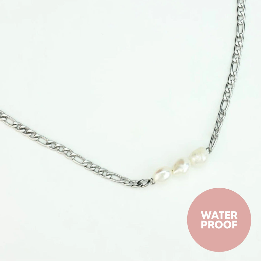 CHOKER ESLABONES PLATEADO