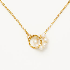 COLLAR DOBLE PERLA