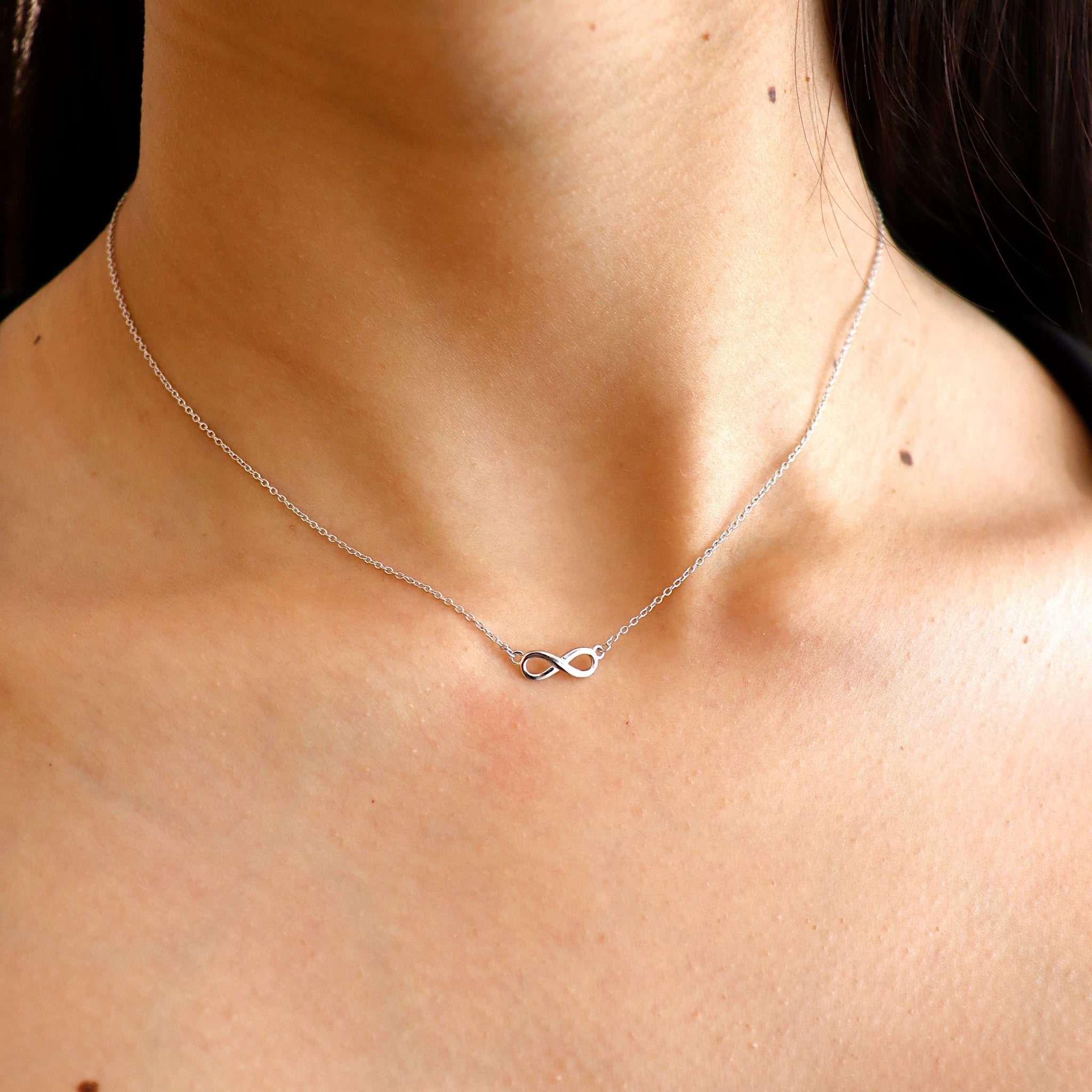 COLLAR PLATA INFINITO