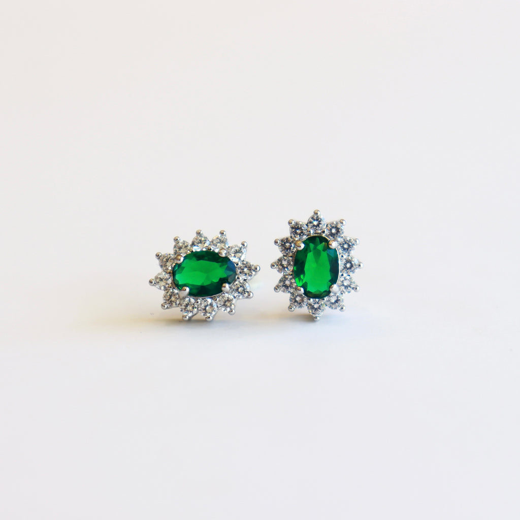 ARETES FIESTA VERDES