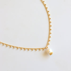 COLLAR SUMMER DOTS PERLE