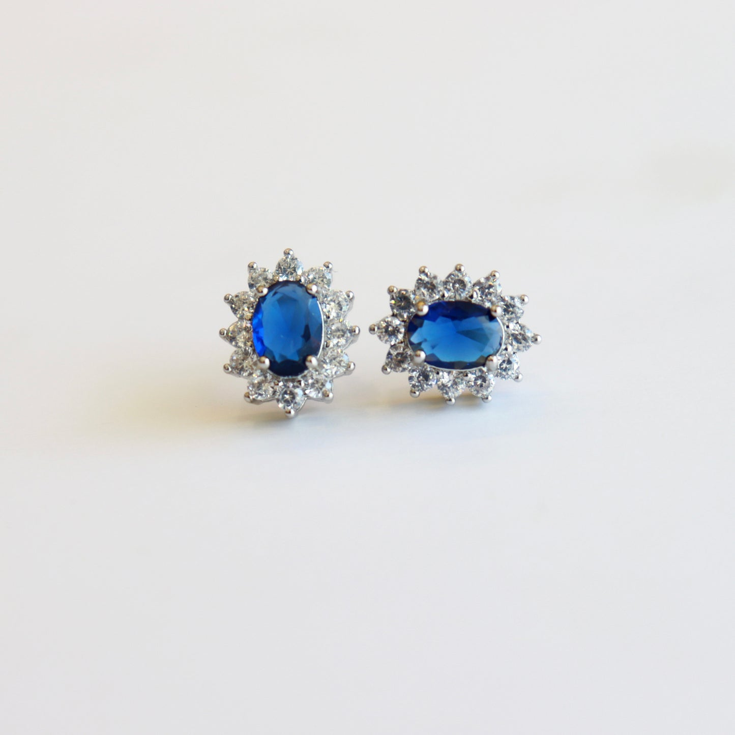 ARETES LUEUR BLEUE