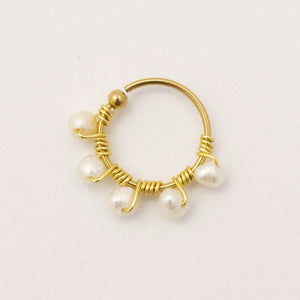 PIERCINGS BORDADOS PERLAS (PRECIO POR PIEZA)