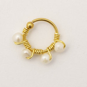 PIERCINGS BORDADOS PERLAS (PRECIO POR PIEZA)