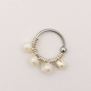 PIERCINGS BORDADOS PERLAS (PRECIO POR PIEZA)