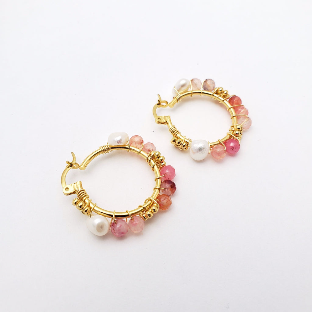 HOOPS JOIE ROSE