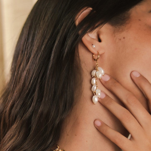 ARETES POP PERLAS