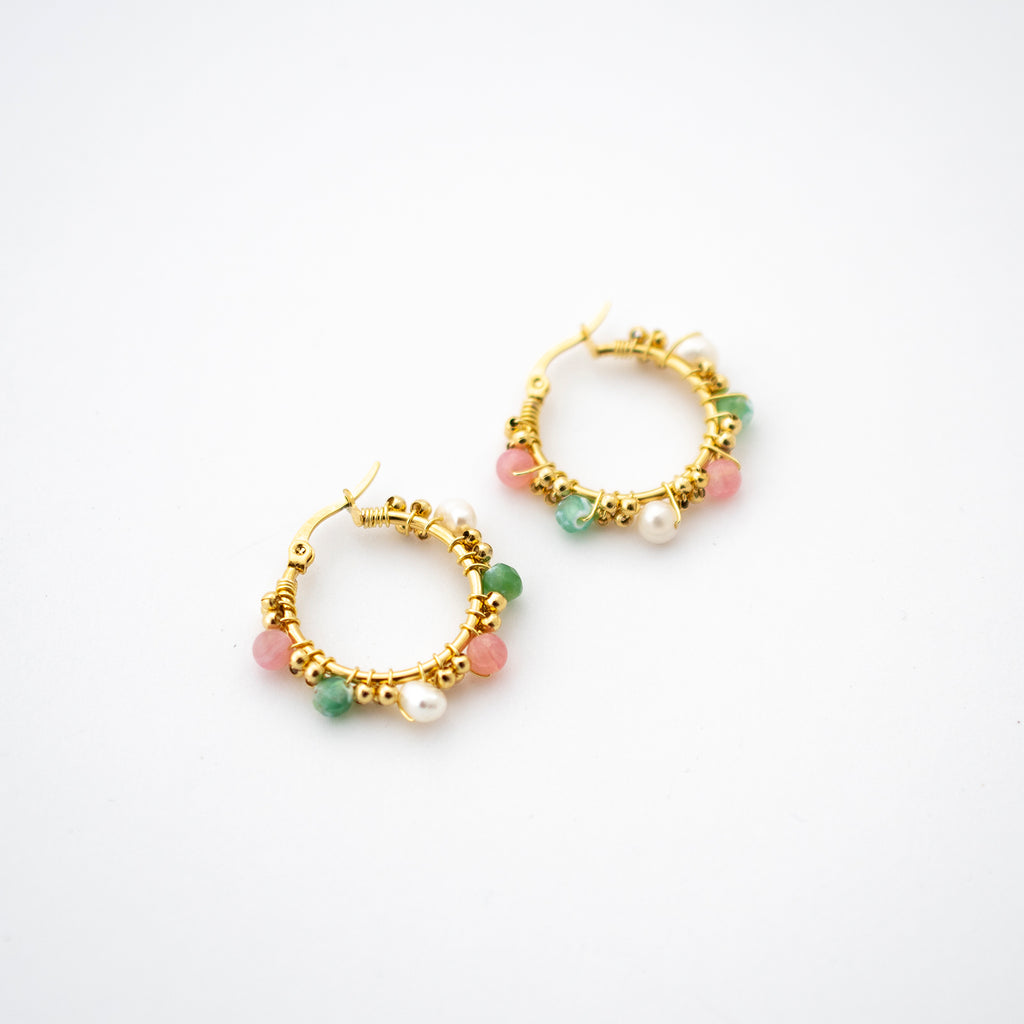 HOOPS JOIE PINK