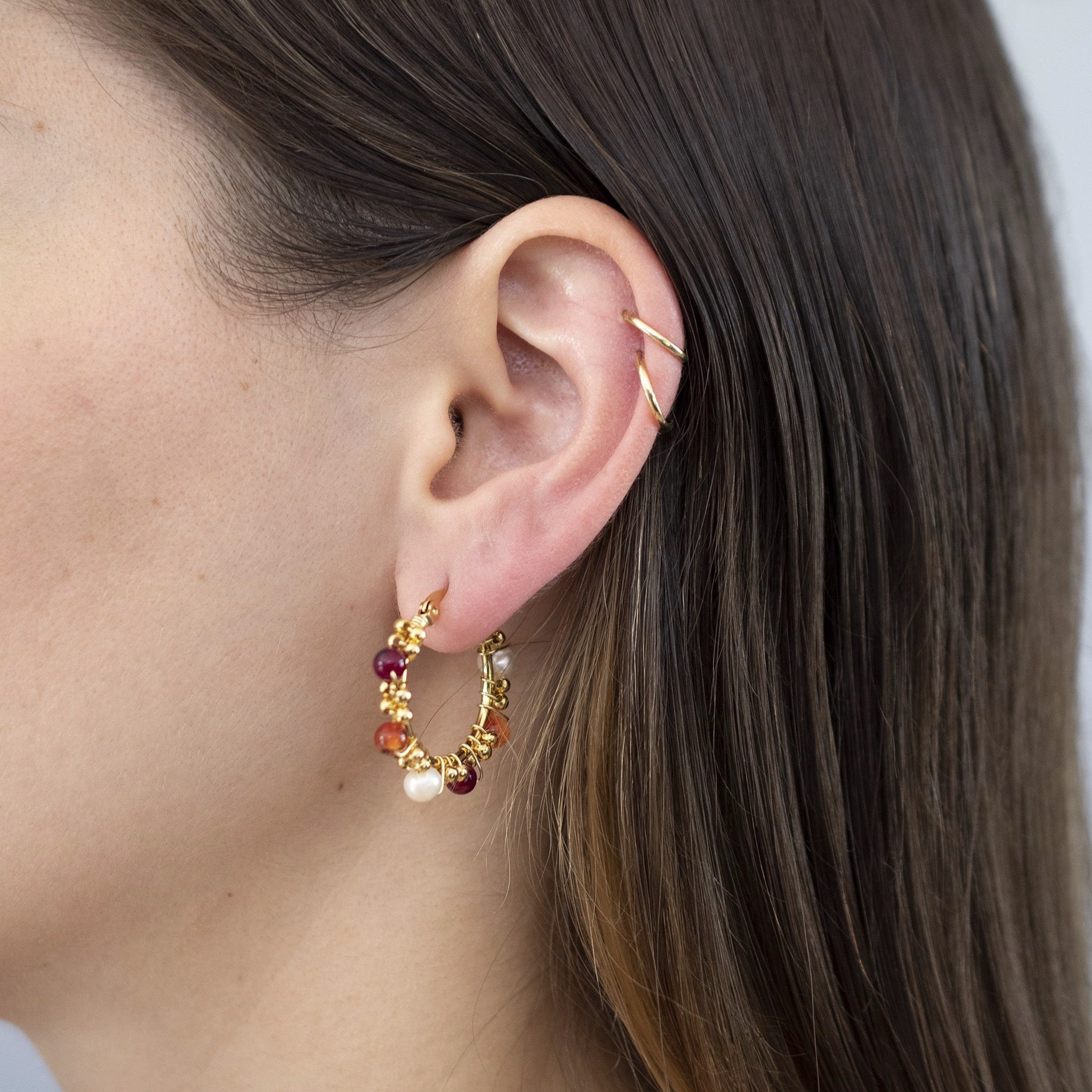 HOOPS JOIE ROUGE