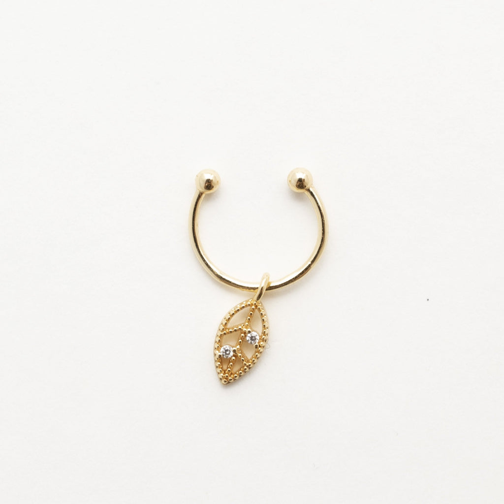 EARCUFF DE HOJA