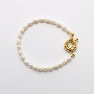 PULSERA PEARLS LAVARDIN