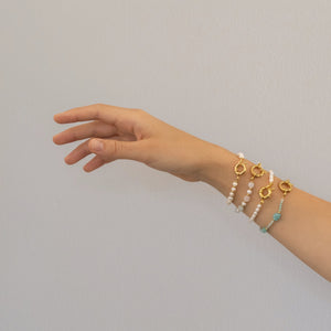PULSERA PEARLS N STONE CÓRSEGA