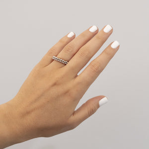 ANILLO BORDADO ARGENT