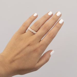 ANILLO BORDADO CHAQUIRA DOBLE